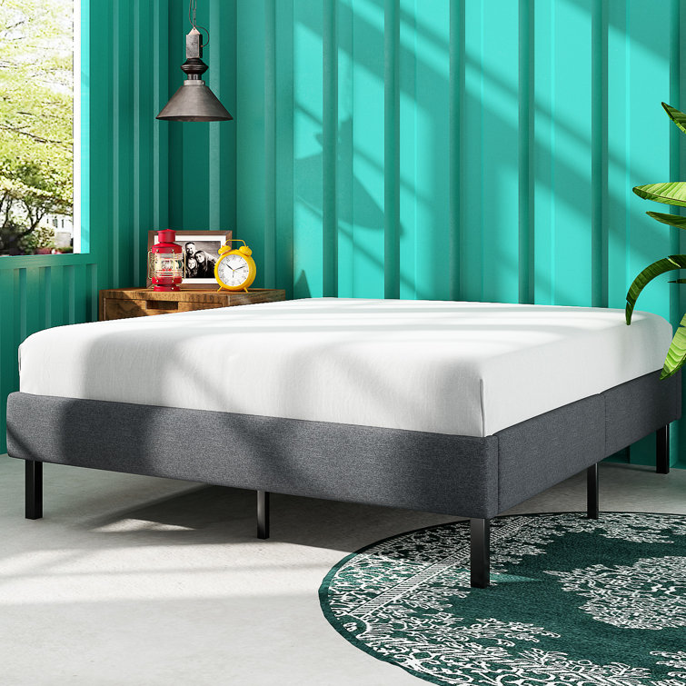 Zipcode Design Aster Simple No Headboard Upholstered Bed